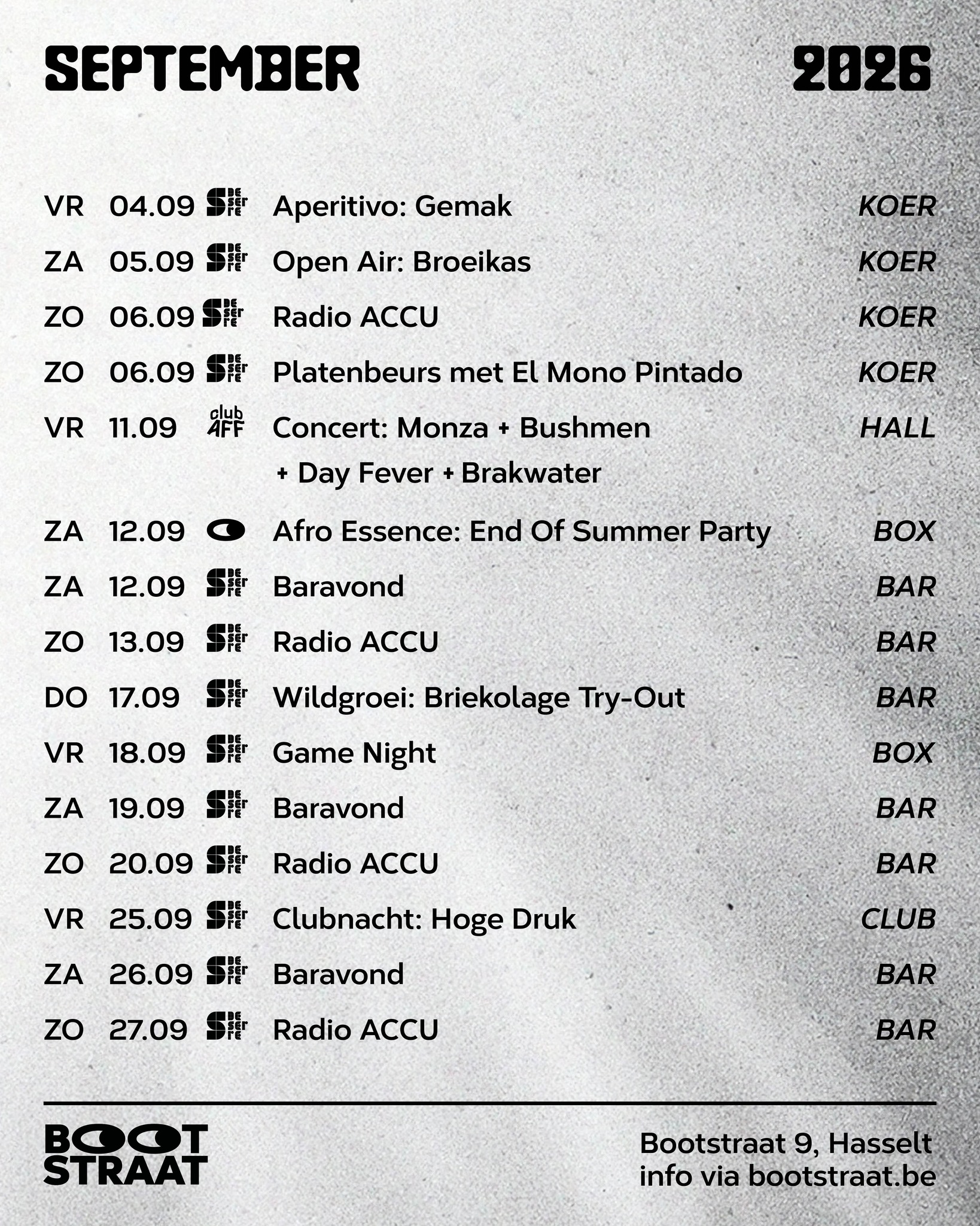 Clubnacht: Hoge Druk