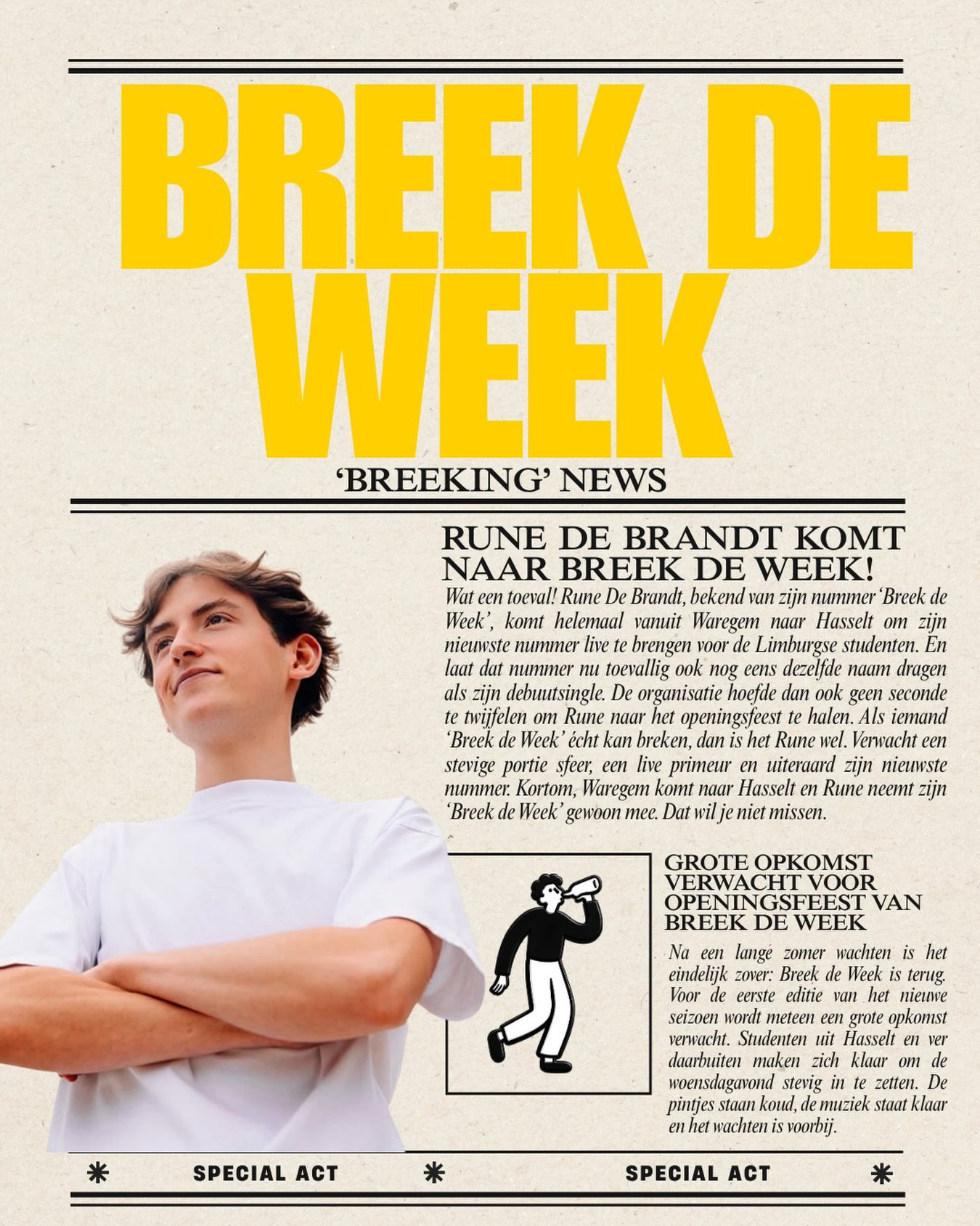 Openingsfeest Breek de Week