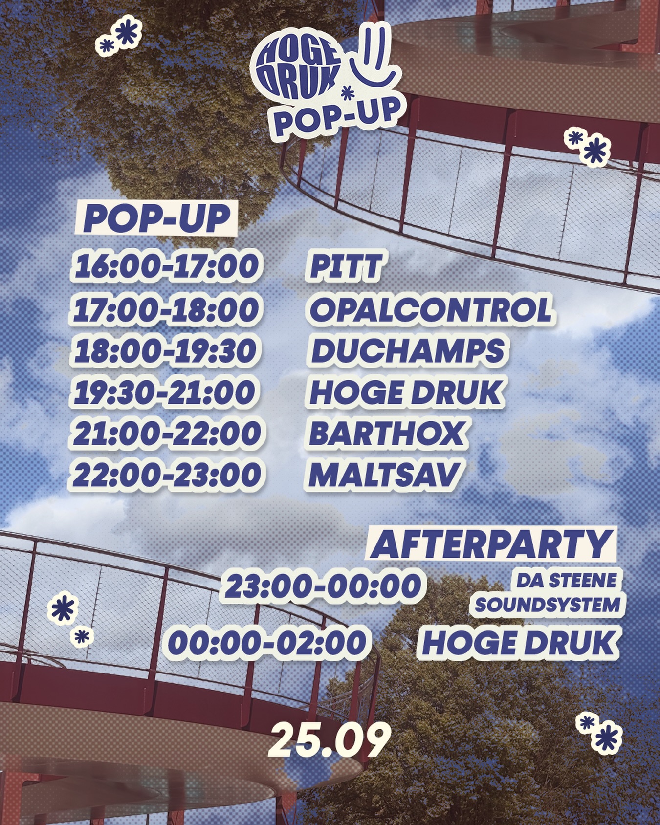 HOGE DRUK Pop-Up & Afterparty